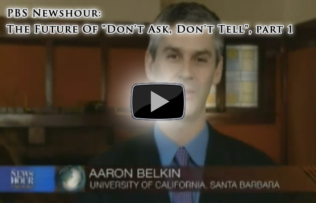 PBS Newshour: The Future Of Don't Ask, Don't Tell, part 1